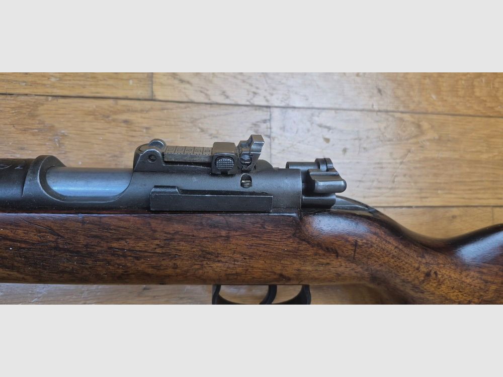 Schöne Büchse MAS 45 – Kleine Schwester der Mauser 45 von 1945 – Kaliber 22LR – Magazin 5 Schuss – Sehr guter Lauf – TBE / TBE+, Bild 21 von 25