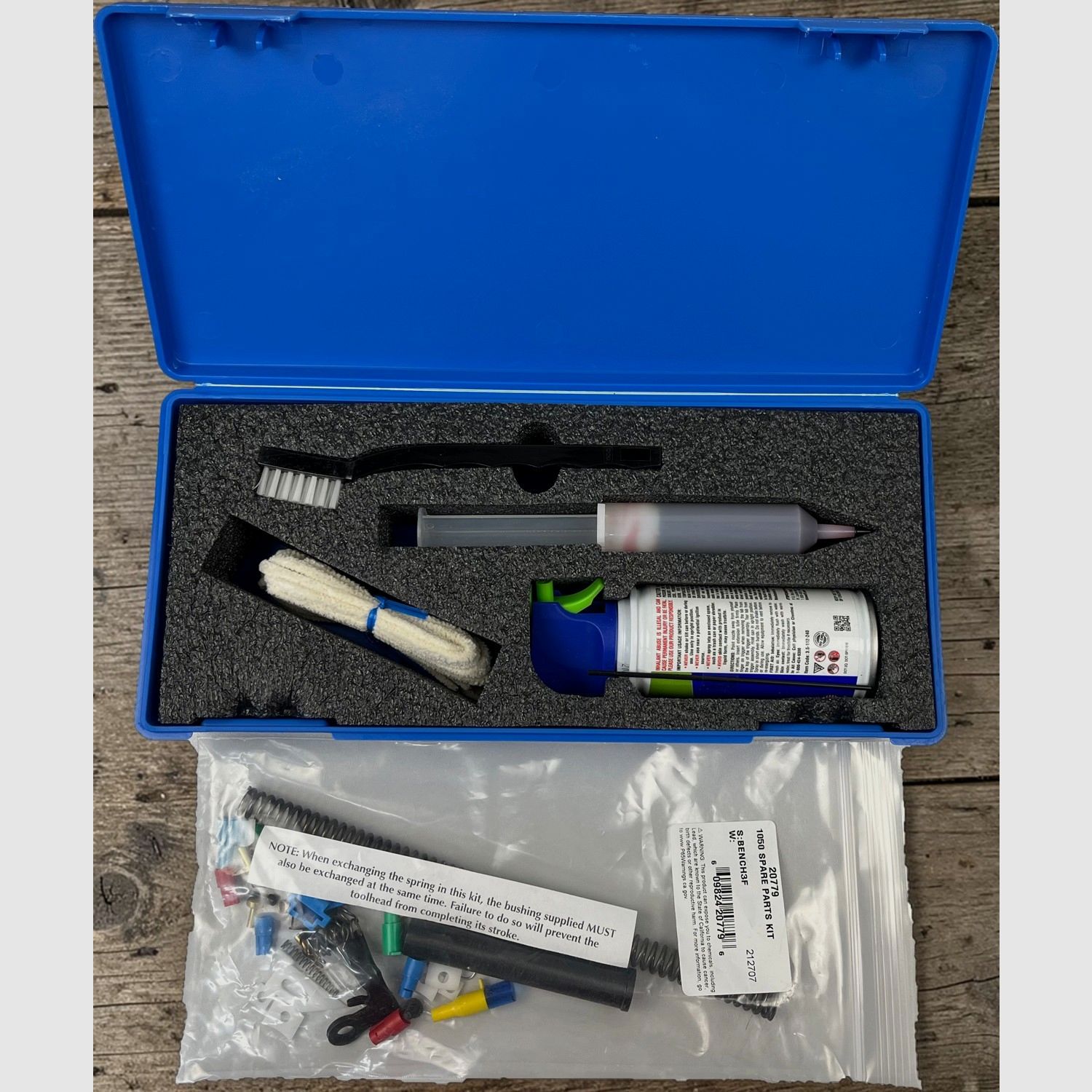 Kit di manutenzione Dillon Super 1050 e kit di ricambi