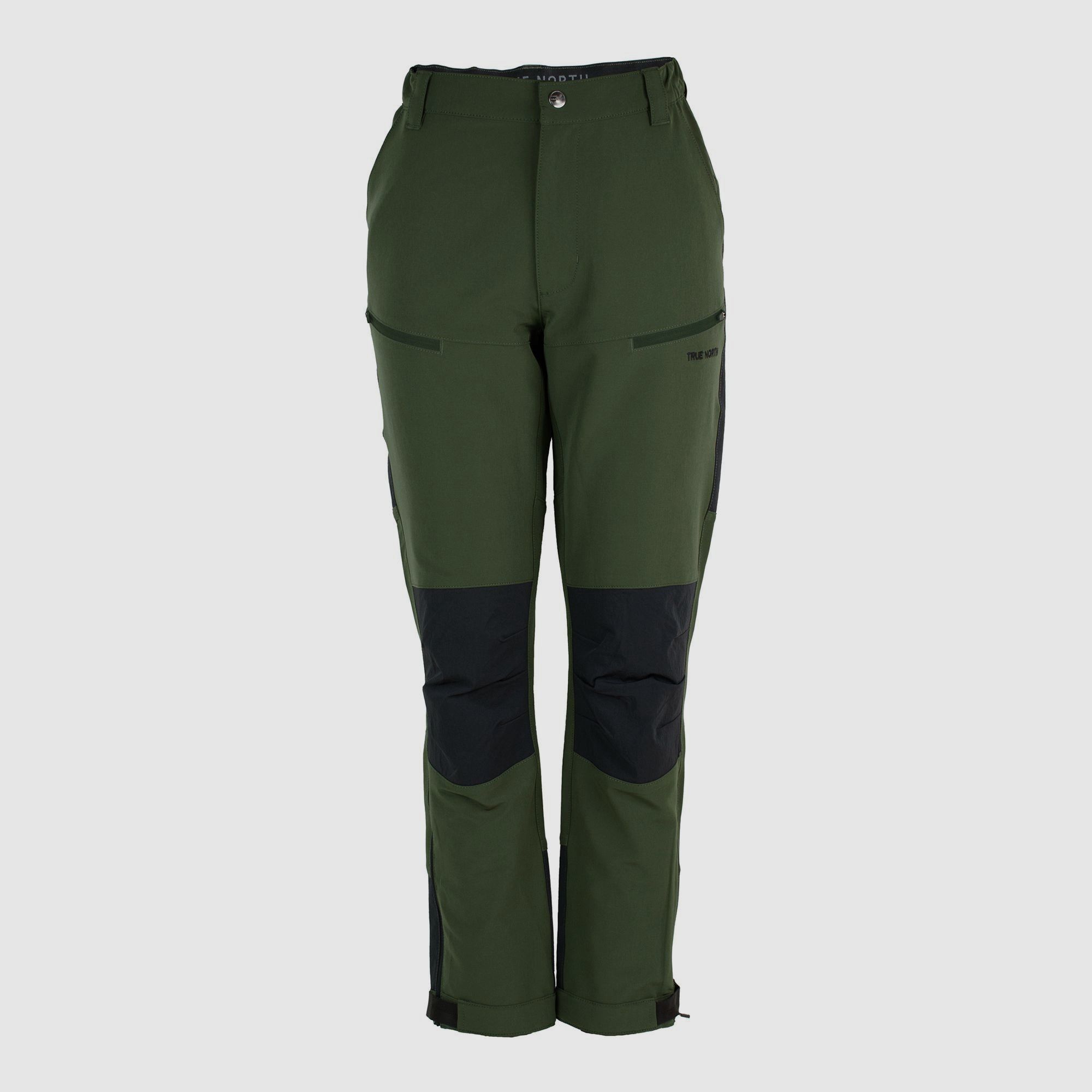 True North Casual Pants Women Dark Green XS