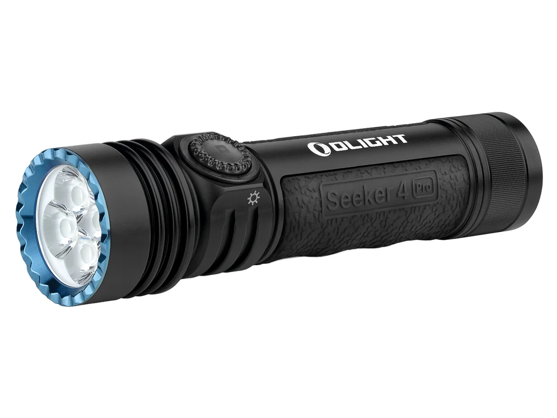Olight Seeker 4 Pro – Zaklamp 4600 lumens matte black