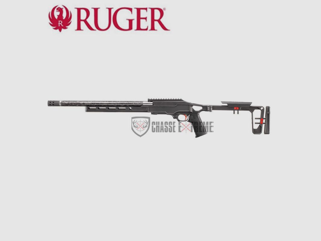 RUGER 10/22 Karabiner Carbon Chassis Grau Birke 41Cm Kal. 22 Lr, Bild 6 von 6