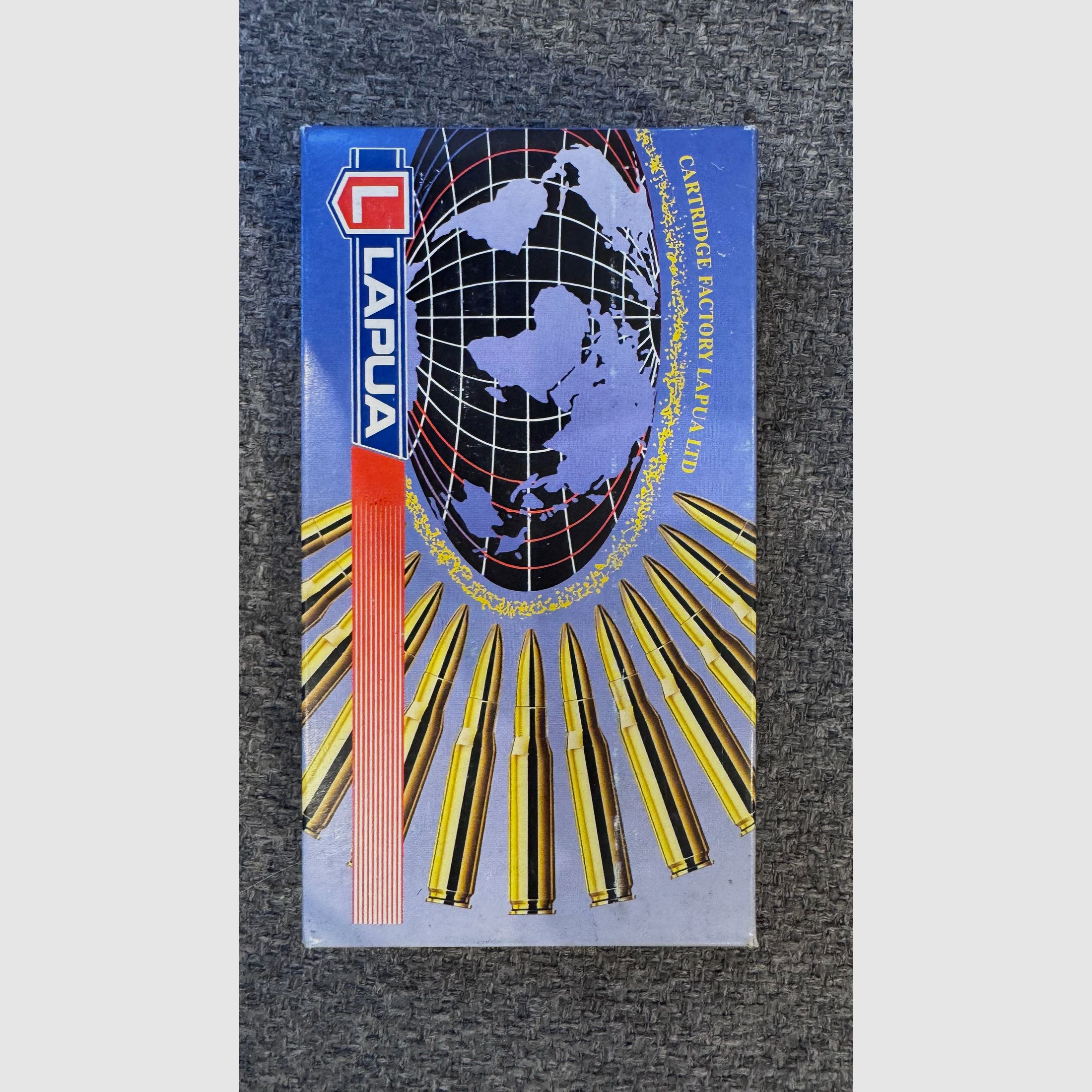 Lapua 338 Lapua Magnum Munition jagdlich mit Teilmantel Geschoss 