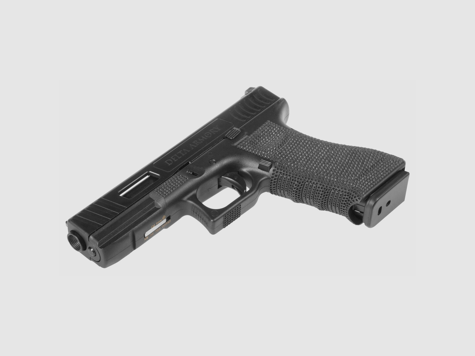 P01 GBB Airsoft Pistole in Schwarz | Delta Armory