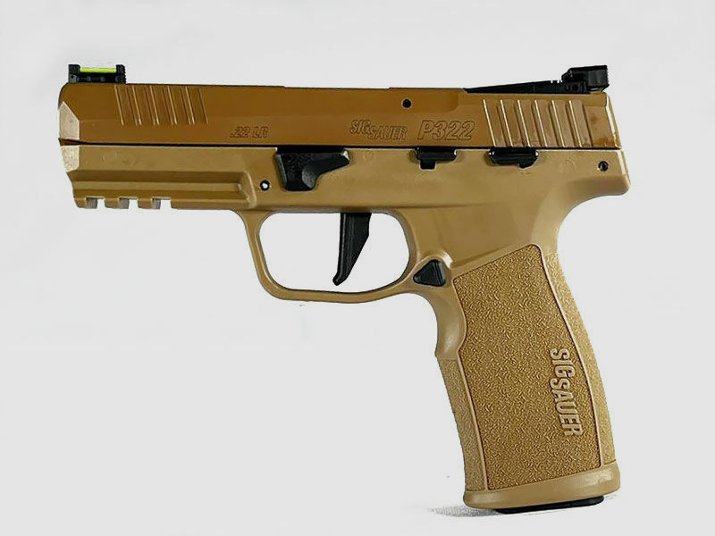 Sig Sauer P322 Coyote Tan