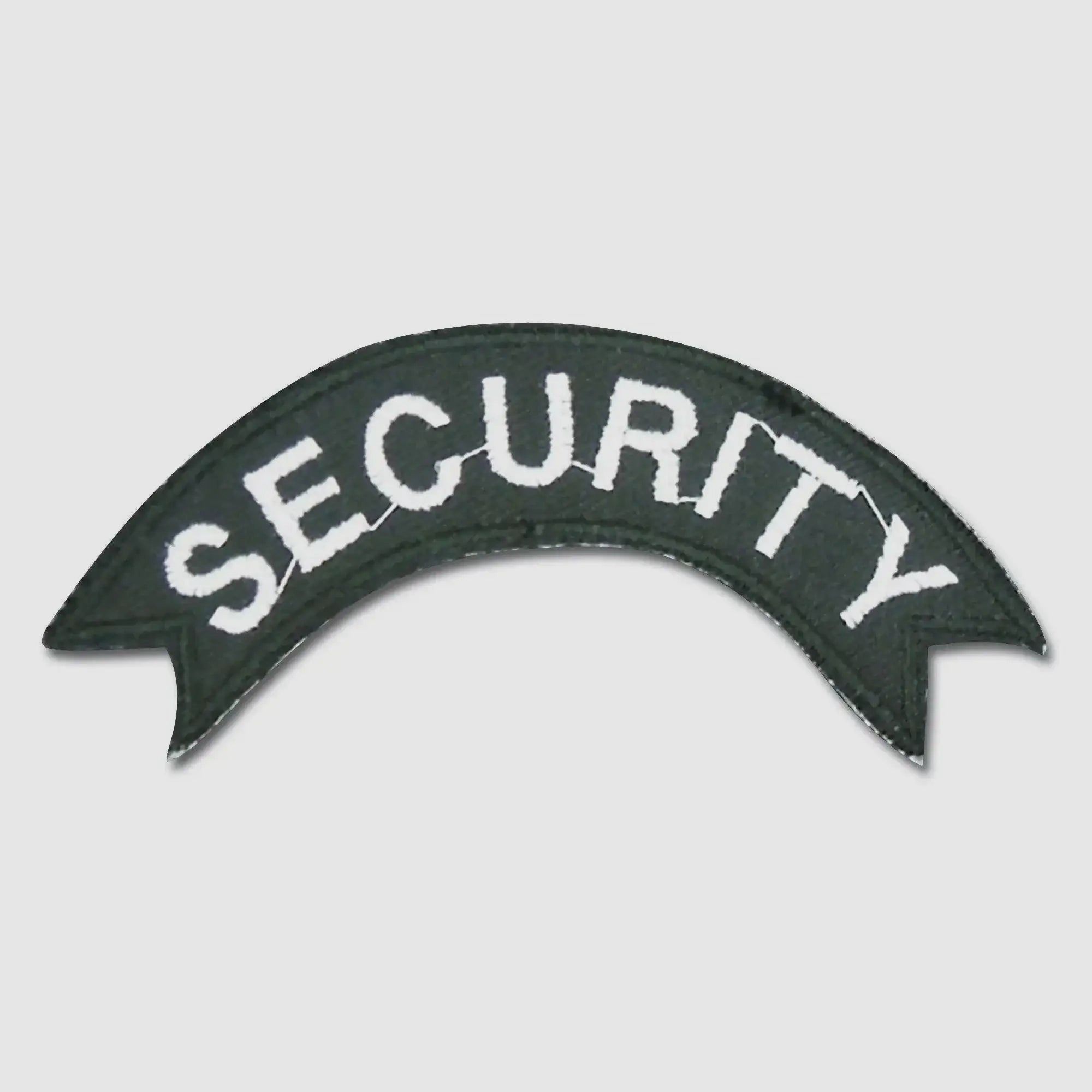 JR Emblem Co. JR Emblem Co. Abzeichen SECURITY halbrund