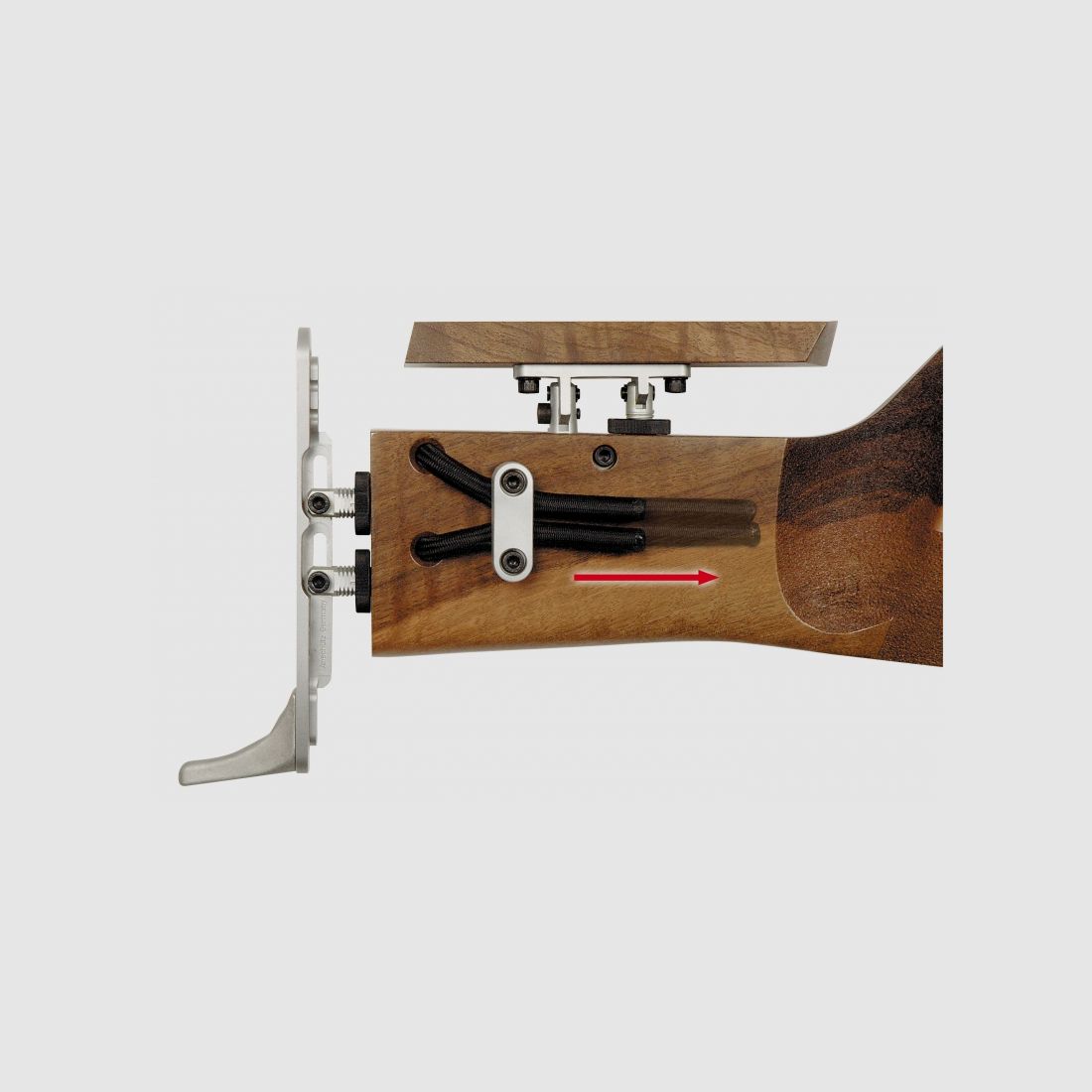 Anschütz 1827FL Comfort Nuss Biathlon, Bild 7 von 8