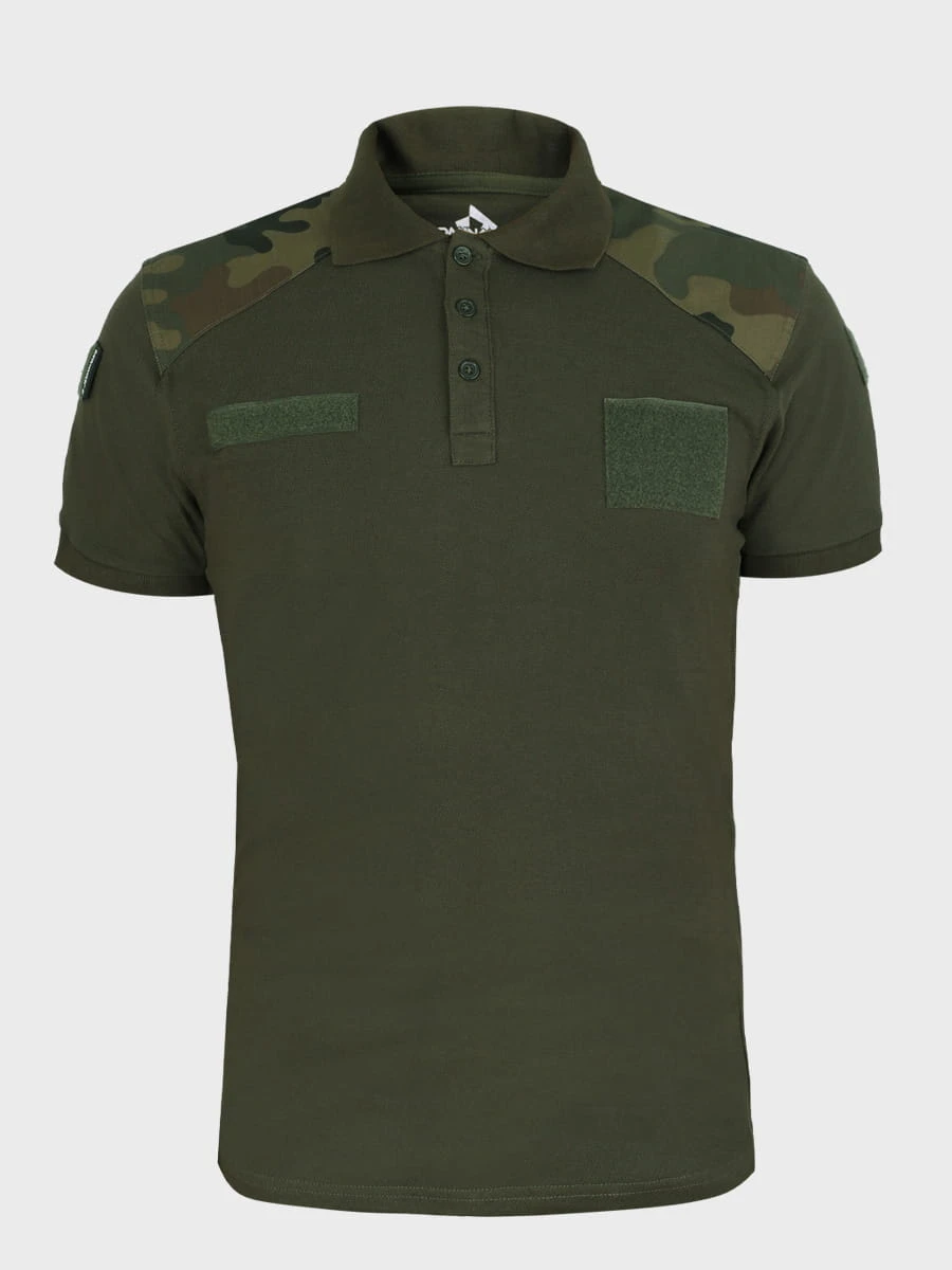 Dominator military polo shirt, olive / WZ93