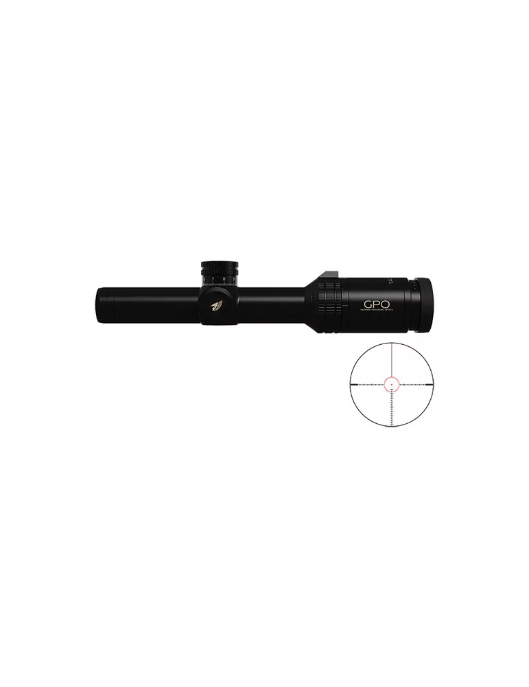 Lunette GPO Tactical 1-6x24