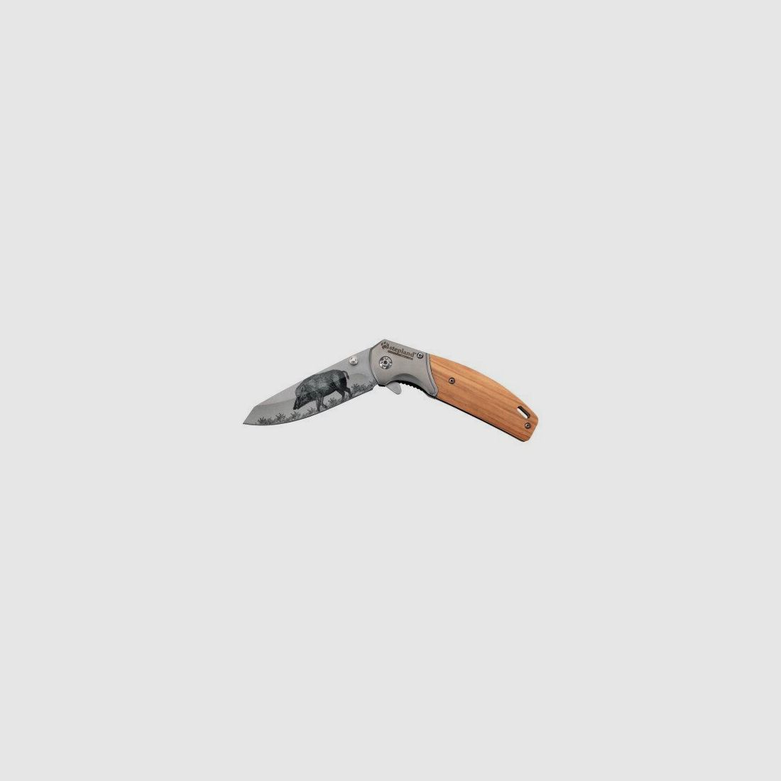 Prohunt Klappmesser mit Wildschweinmotiv, Bild 1 von 2
