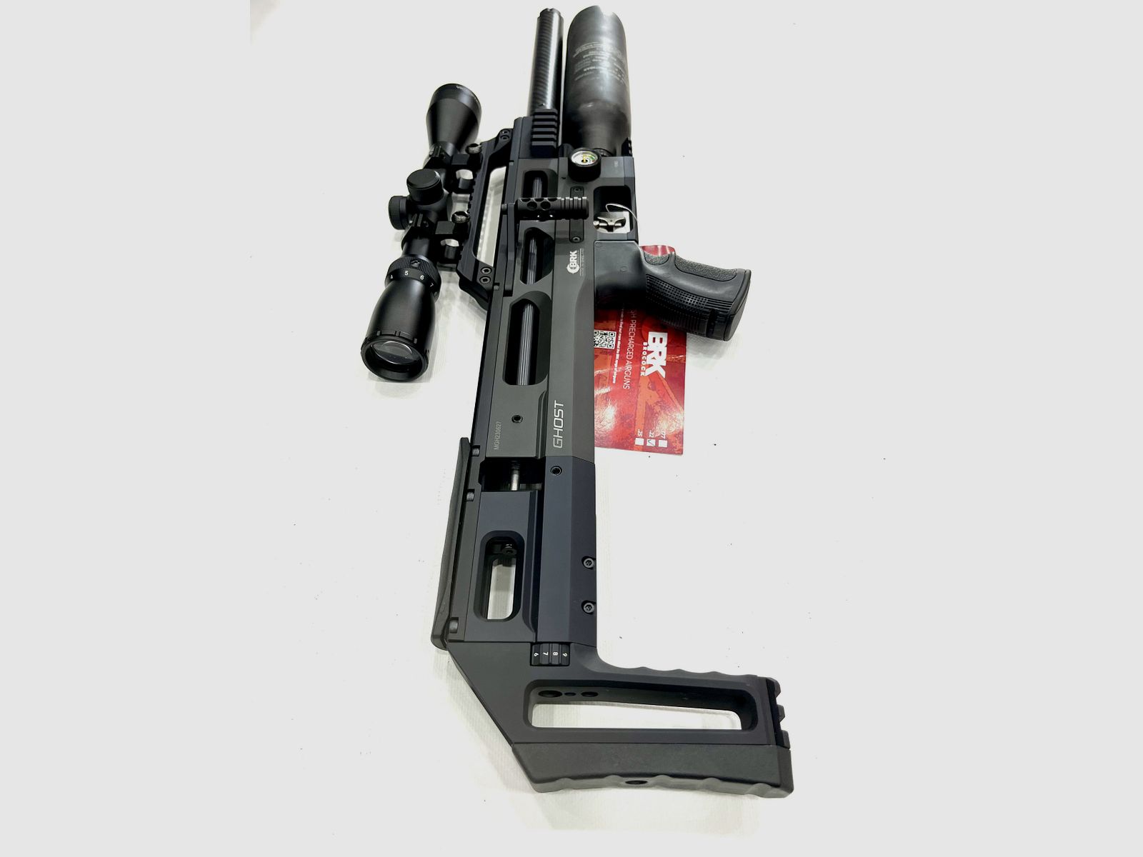PACK BROCOCK GHOST NEW + RIFLESCOPE + PELLETS, image 2 of 3