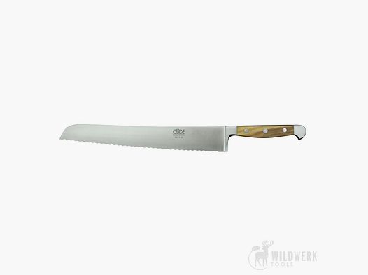Cuchillo de pan Güde "Franz Güde" Alpha Olive Izquierdo