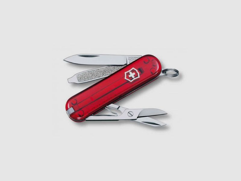Victorinox Classic Rot Transparent, Bild 1 von 2