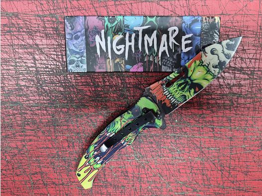 Taschenmesser Zombi Design Nightmare