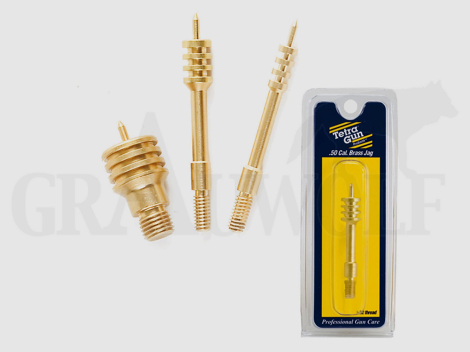 Tetra Gun ProSmith™ Pointe pour Brosses de Nettoyage Filetage Externe 8-32 pour Calibre .50