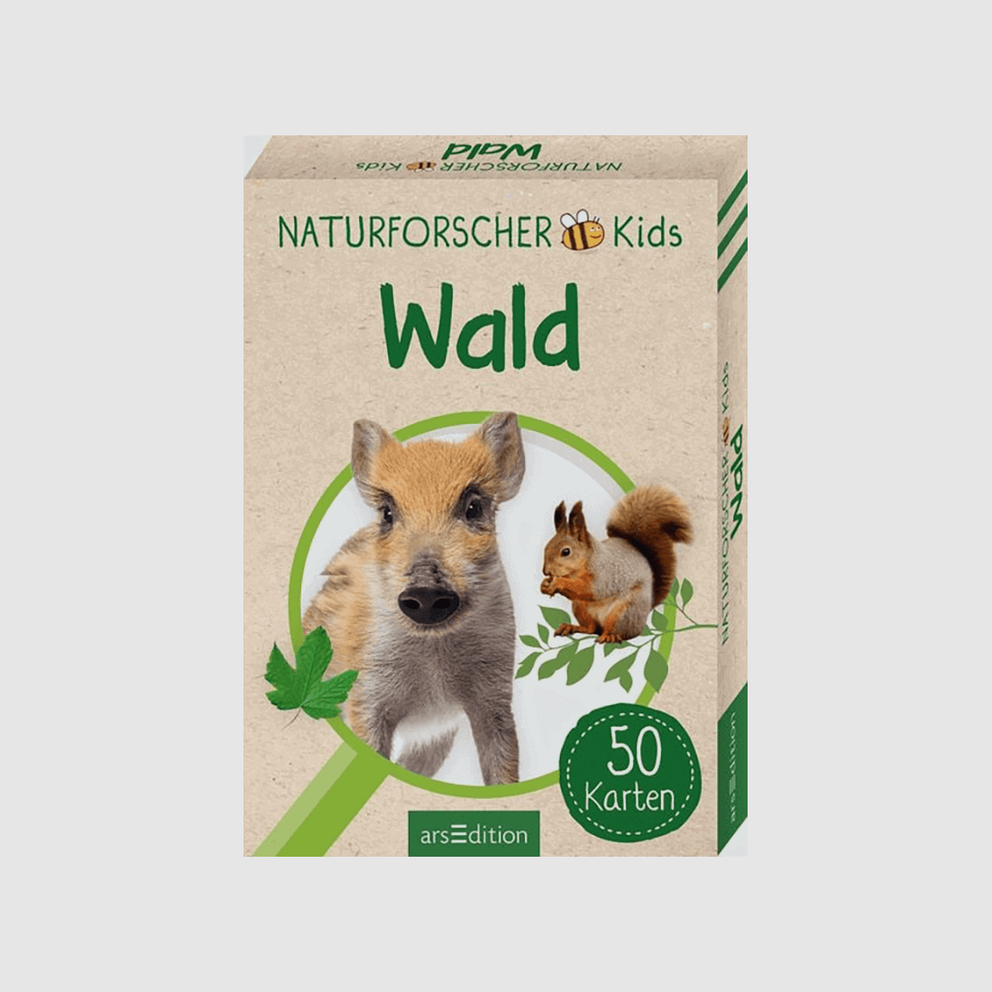 Kinder-Kartenspiel "Naturforscher Kids - Wald"