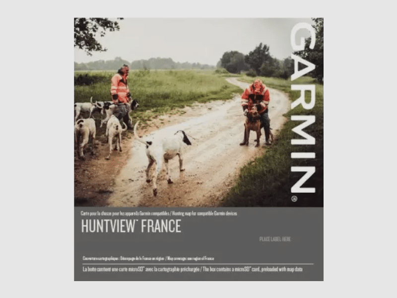 MAPA GARMIN HUNTVIEW FRANCIA REGIÓN NOROESTE, imagen 1 de 3