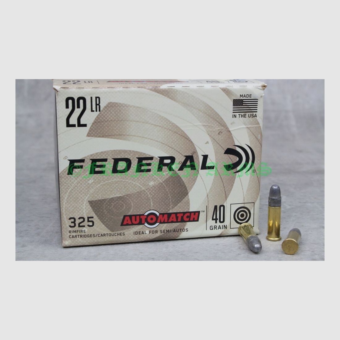 Federal AUTOMATCH .22 l.r. 40gr. 2,59g 325 pezzi Prezzi per quantità