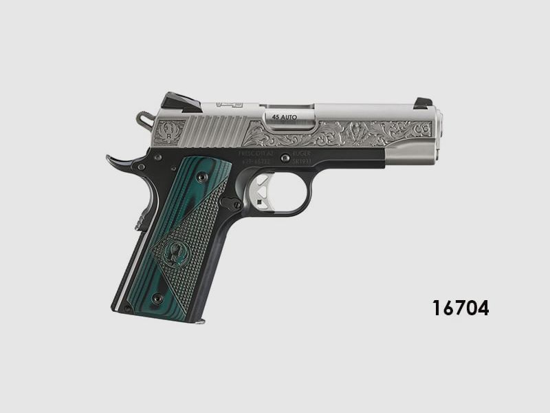 Ruger SR1911 Mayodan Edizione Limitata Verde – 4.25″ – .45 ACP, immagine 1 di 3