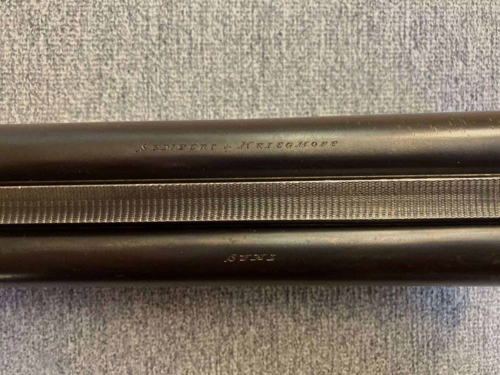 Wunderschöne Sempert & Krieghoff Doppelflinte/Querflinte Kaliber 16 absolute Rarität Selten 100 Jahre TOP