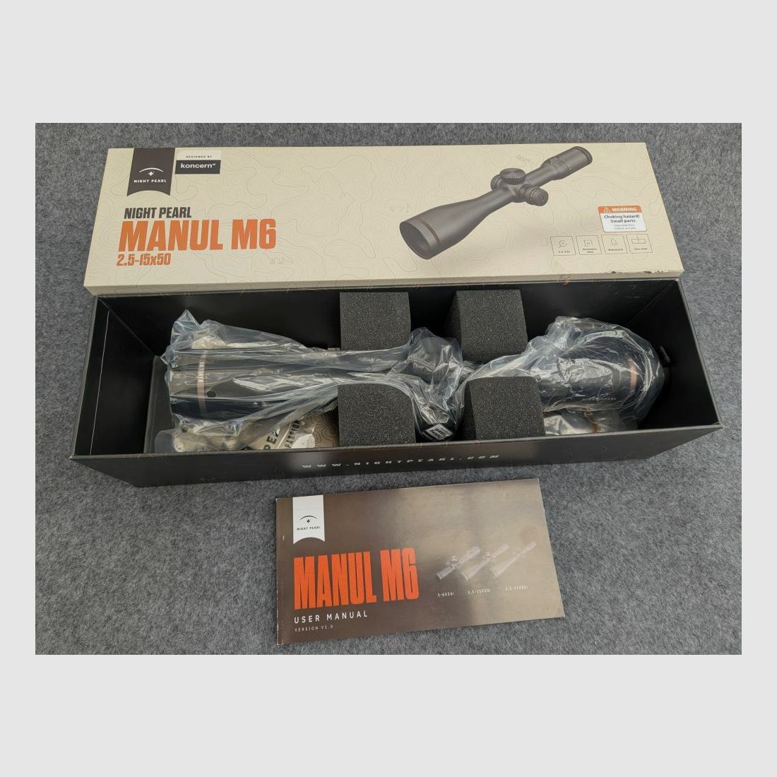 Night Pearl Manul M6 2.5-15x50