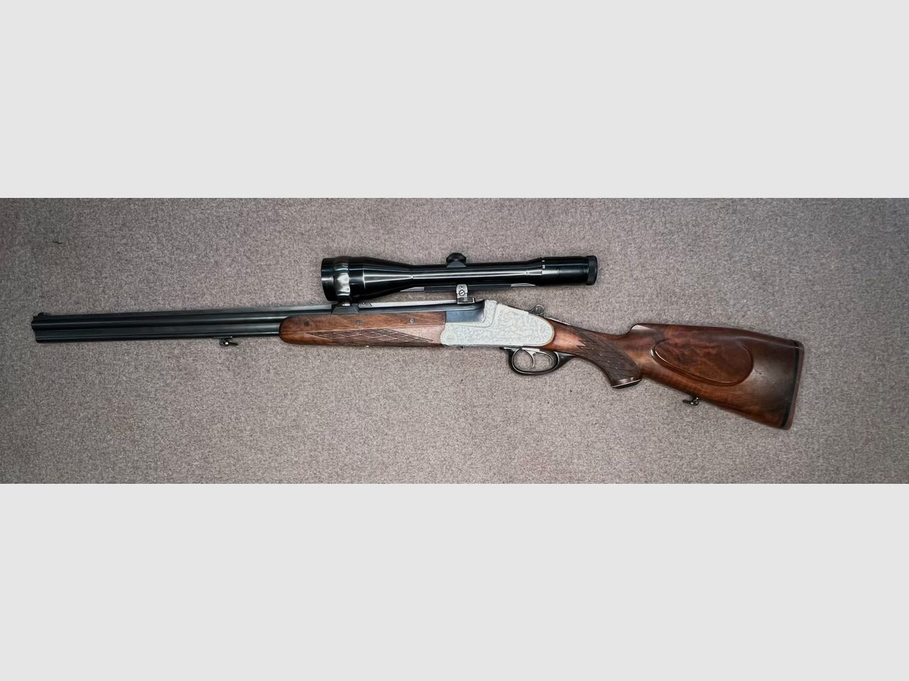 Krieghoff bockbuksflinta kal. 6,5x57R & 20/76 & Bdf. lufa kal. 20/76, zdjęcie 6 z 6