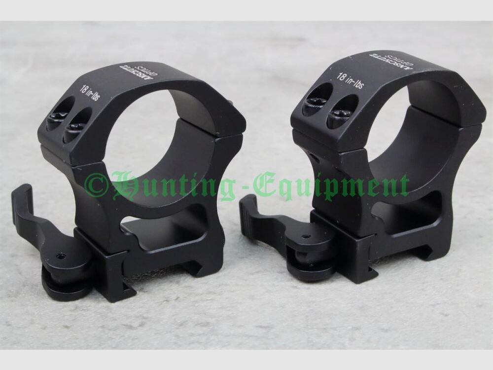 Montaje de anillo Anschütz 30mm Picatinny BH 17,1mm