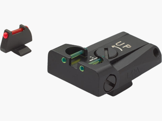 LPA – Mira de Fibra de Vidrio Beretta 92A1, M9A3, 98A1, 90Two, Fibra Óptica