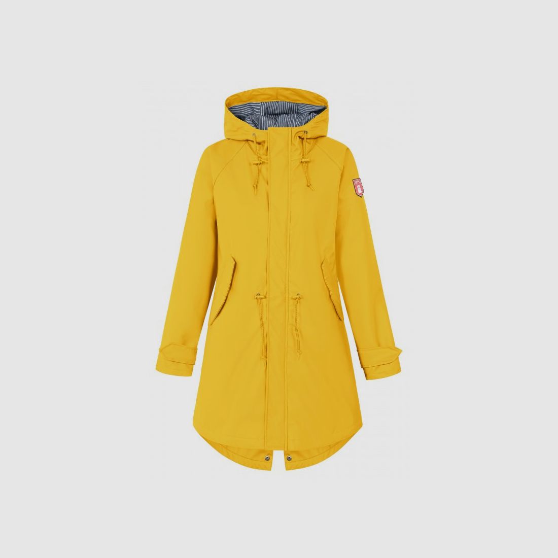 Derbe Damen Regenmantel Friese Traveby Fisher Gelb 36