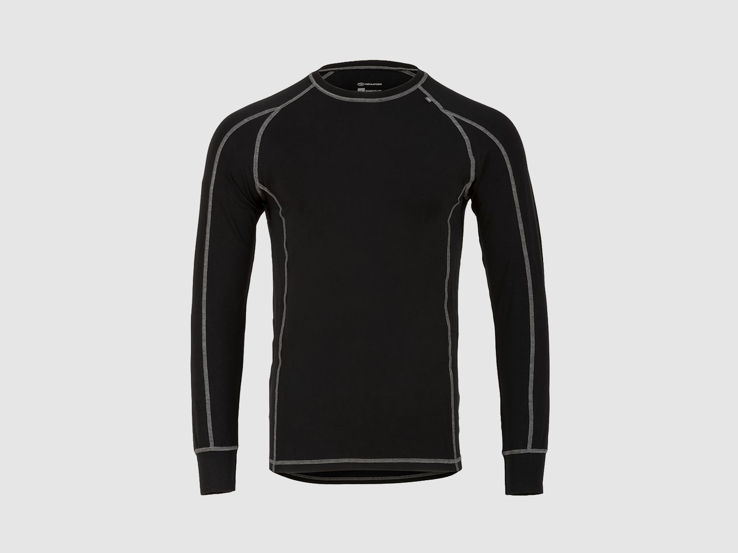 Highlander Forces Langarm Funktionsshirt Herren Bamboo Base Layer