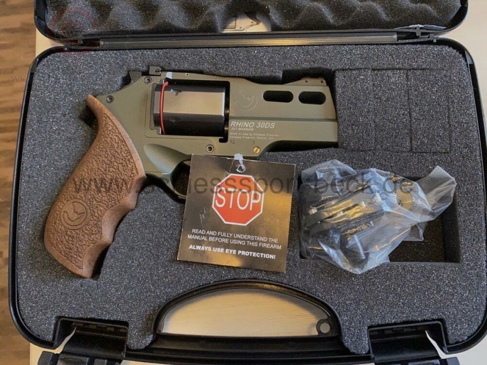 Chiappa Rhino Revolver 30DS Hunter (Green Cerakote) 357MAG/3"BBL