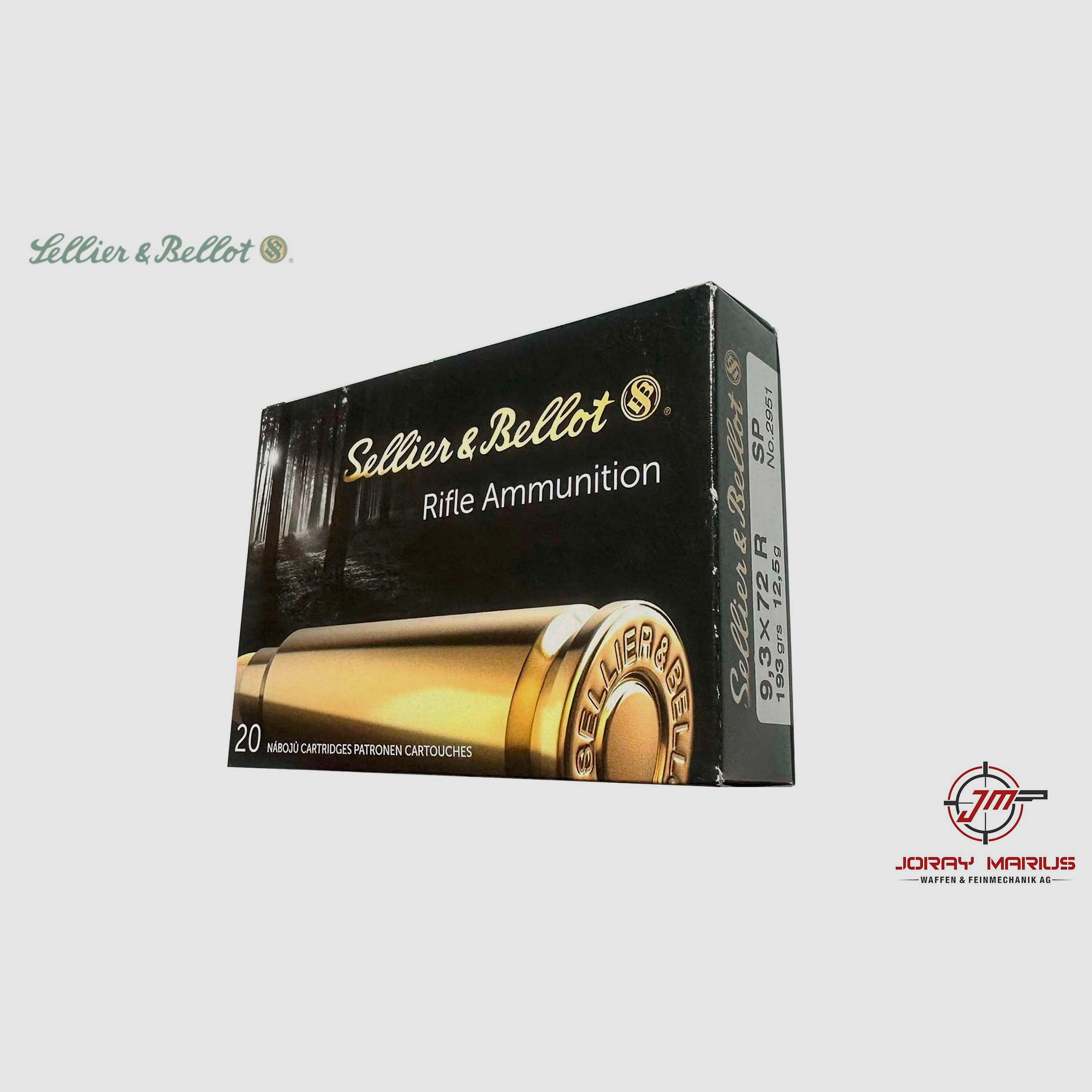 9.3x72R S&B 12.5g 193gr SP