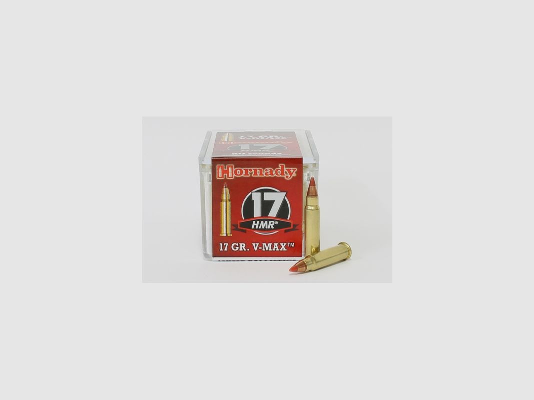 HORNADY 17 HMR 17 GR. V-MAX (20 STK.), Bild 2 von 3