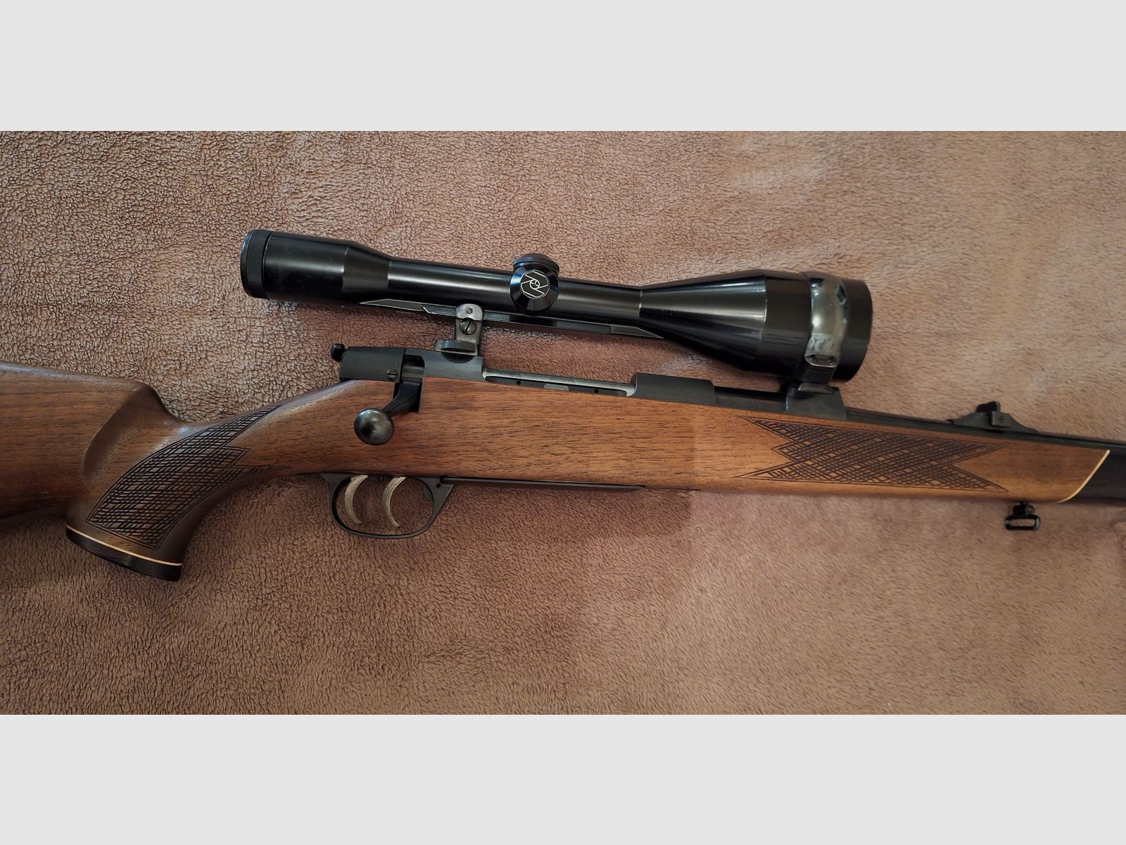 wunderschöne Reptierbüchse Akah Voere 7x64 mit Zeiss Diatal-Z 8x56 auf Suhler Einhakmontage Top! 