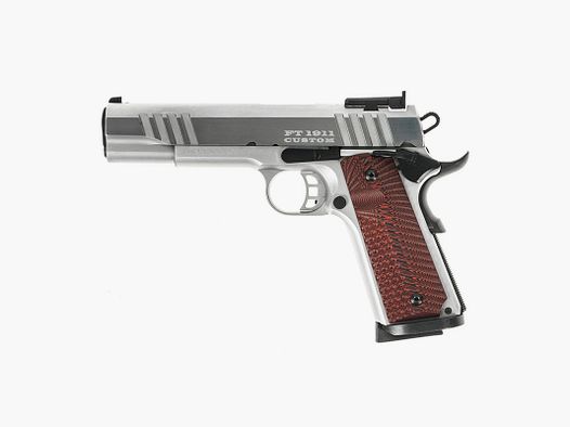 PISTOLE – TANFOGLIO MOD. FT 1911 CUSTOM VERCHROMT KAL. 9×19