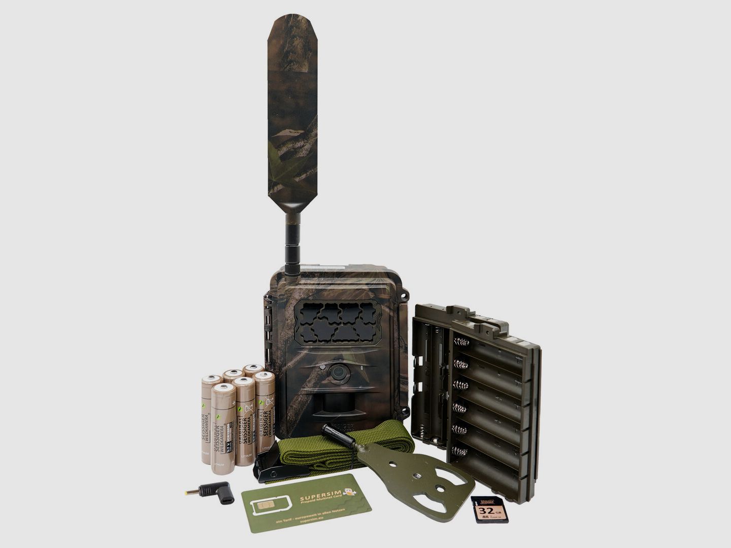 Seissiger Base-Cam LTE Supersim Telecamera da Caccia