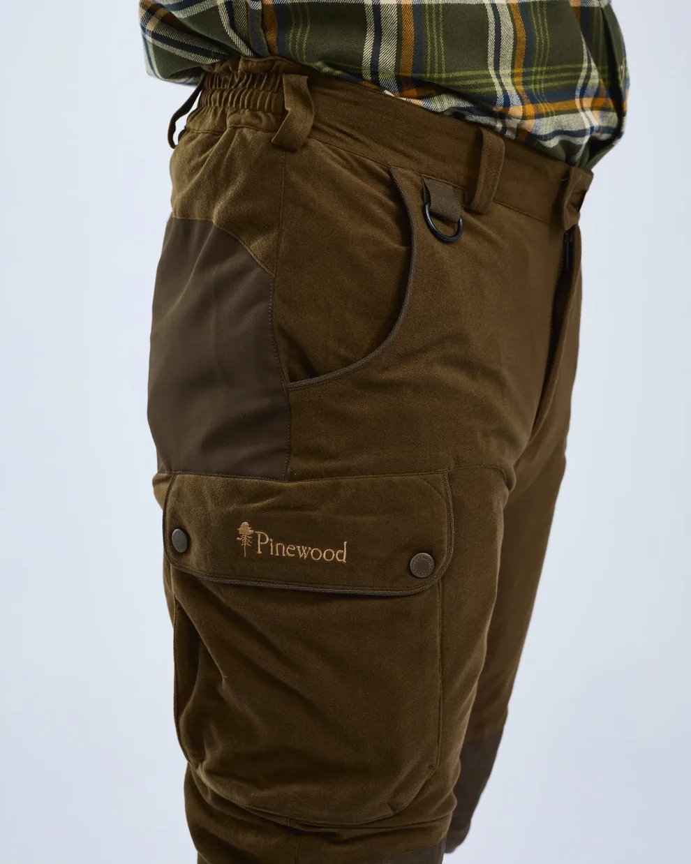 Pinewood Smaland Forest 2.0 gevoerde broek 5981 - Suede Brown, afbeelding 5 van 5