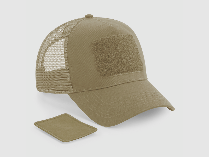 CAPPELLO TRUCKER SNAPBACK CON PATCH DESERT, immagine 2 di 2