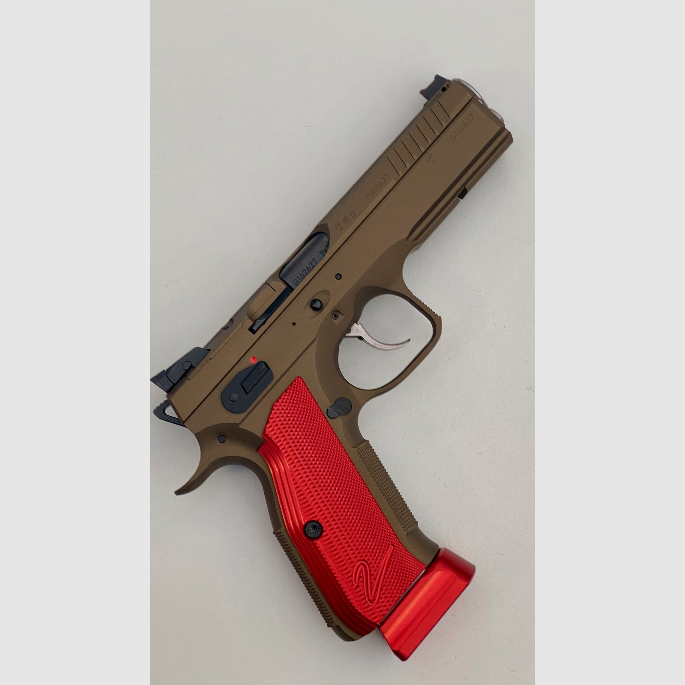 CZ SHADOW 2 BURNT BRONZE RED Edition" NEW 9mmLuger