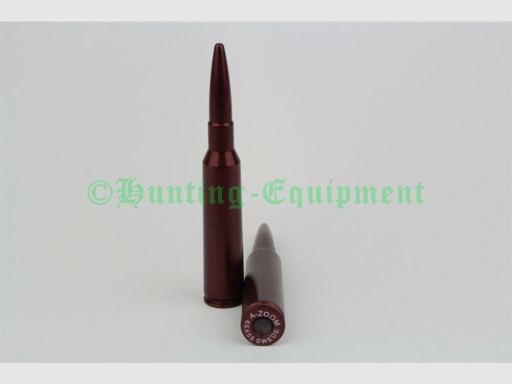 A-Zoom Pufferpatrone Kal.6,5x55 Swedish 2er Pack