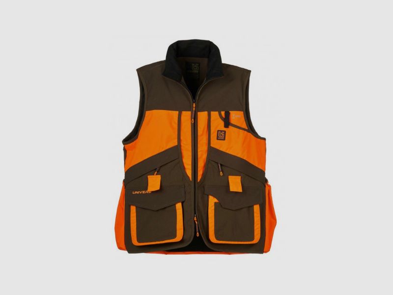 Gilet Univers groen en oranje hoge zichtbaarheid model Tortora art. 93244 392, afbeelding 1 van 5
