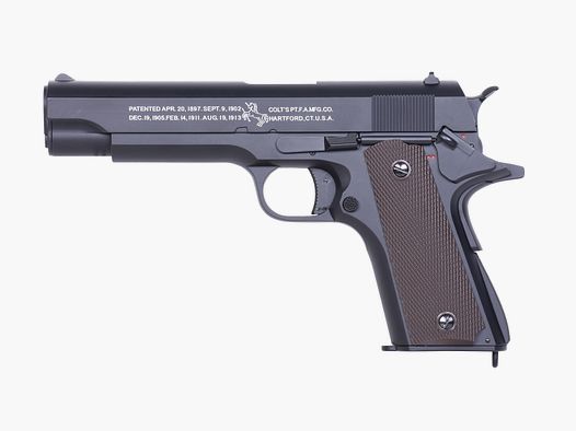 Colt 1911 Li-Po Schwarz 6mm - Airsoft AEP &lt; 0,5 Joule
