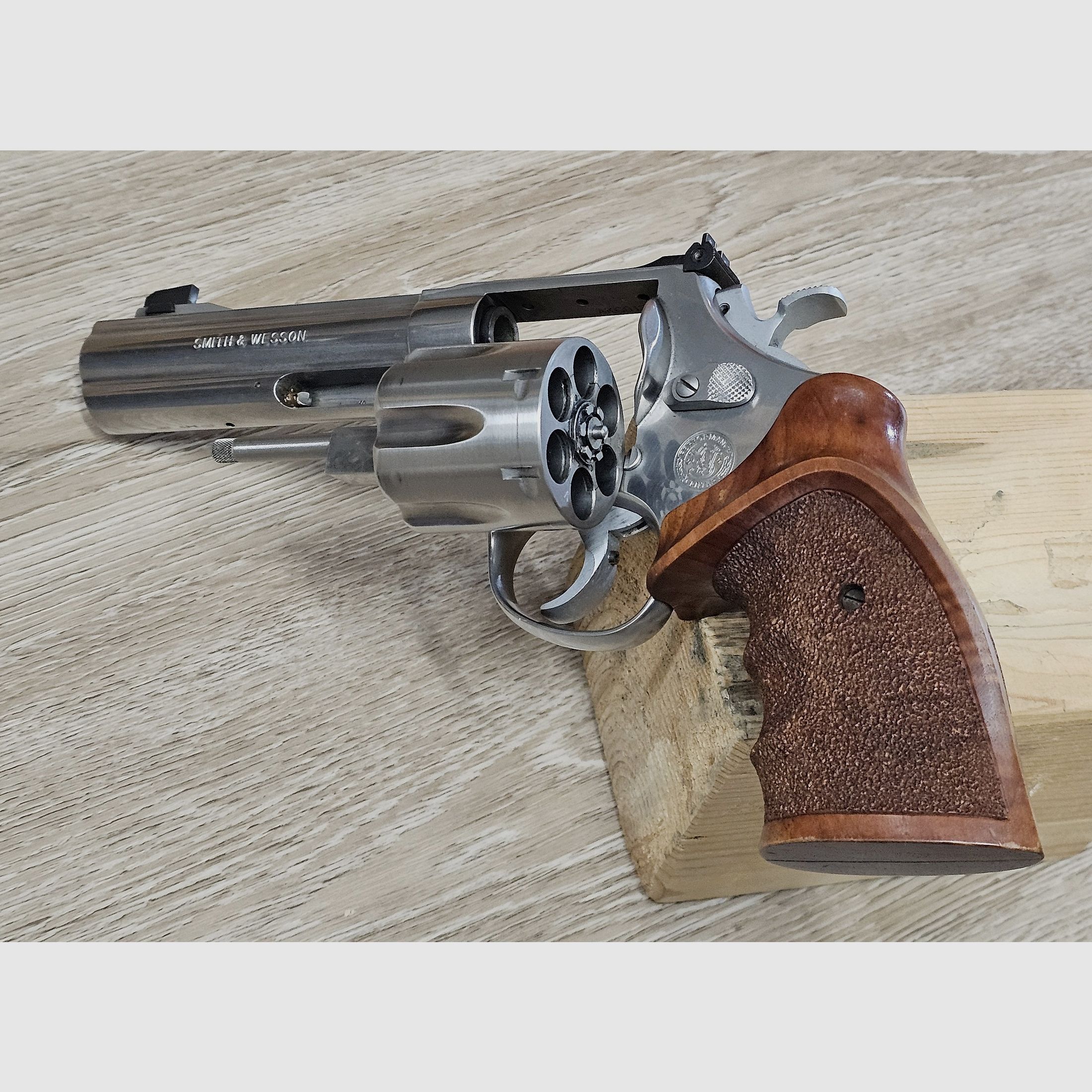 Smith & Wesson 629-4 Performance Center "Classic Powerport" .44 Mag. barrel length 5", special edition (1996), Pre-Lock, Nill grips, original case, speedloader