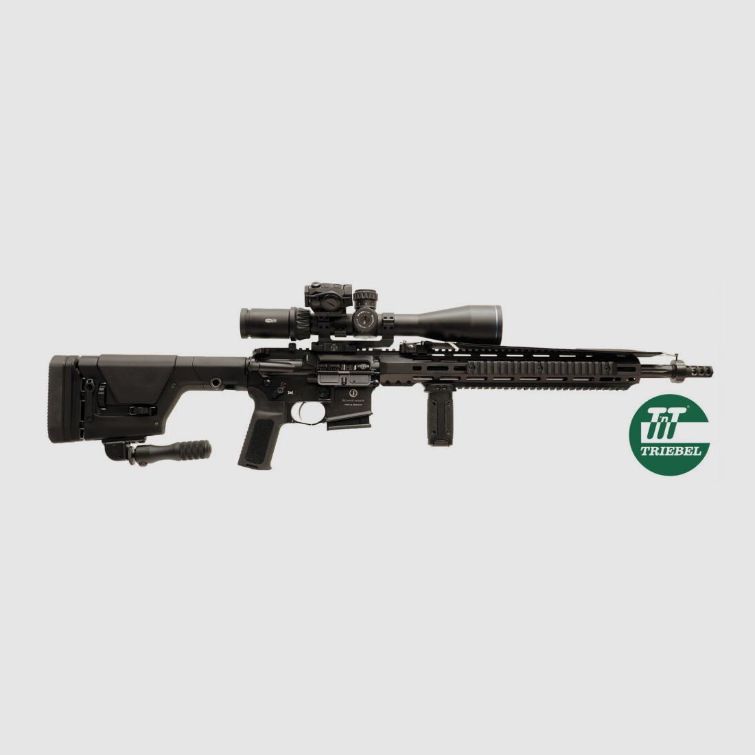 Schmeisser SL rifle AR15 DMR -18' with scope