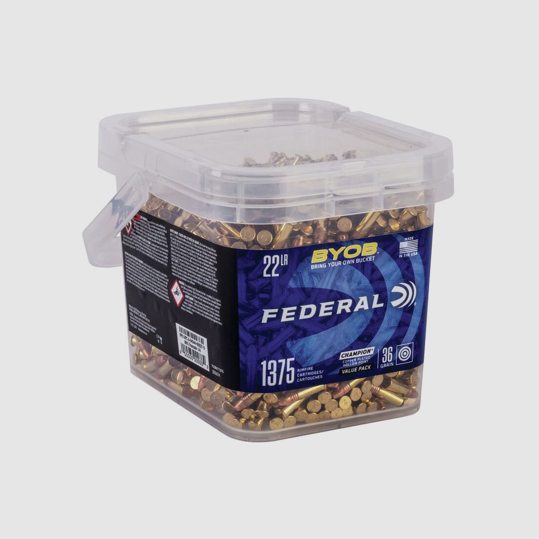 Federal Champion BYOD .22 LR 36GR CPHP 1375 patronen