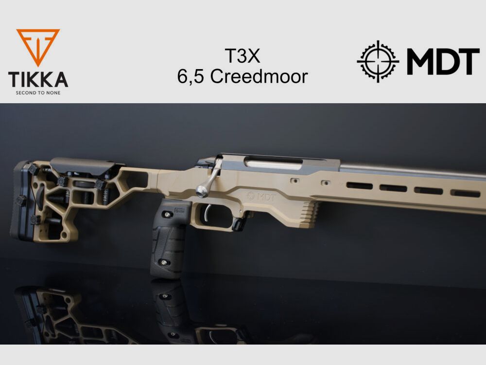 TIKKA T3x Varmint & MDT Schaftsystem