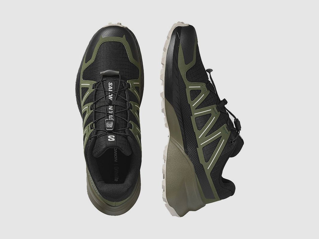SALOMON – HEREN – SPEEDCROSS PEAK Zwart / Zwart Bos / Regenachtige Dag, afbeelding 6 van 7