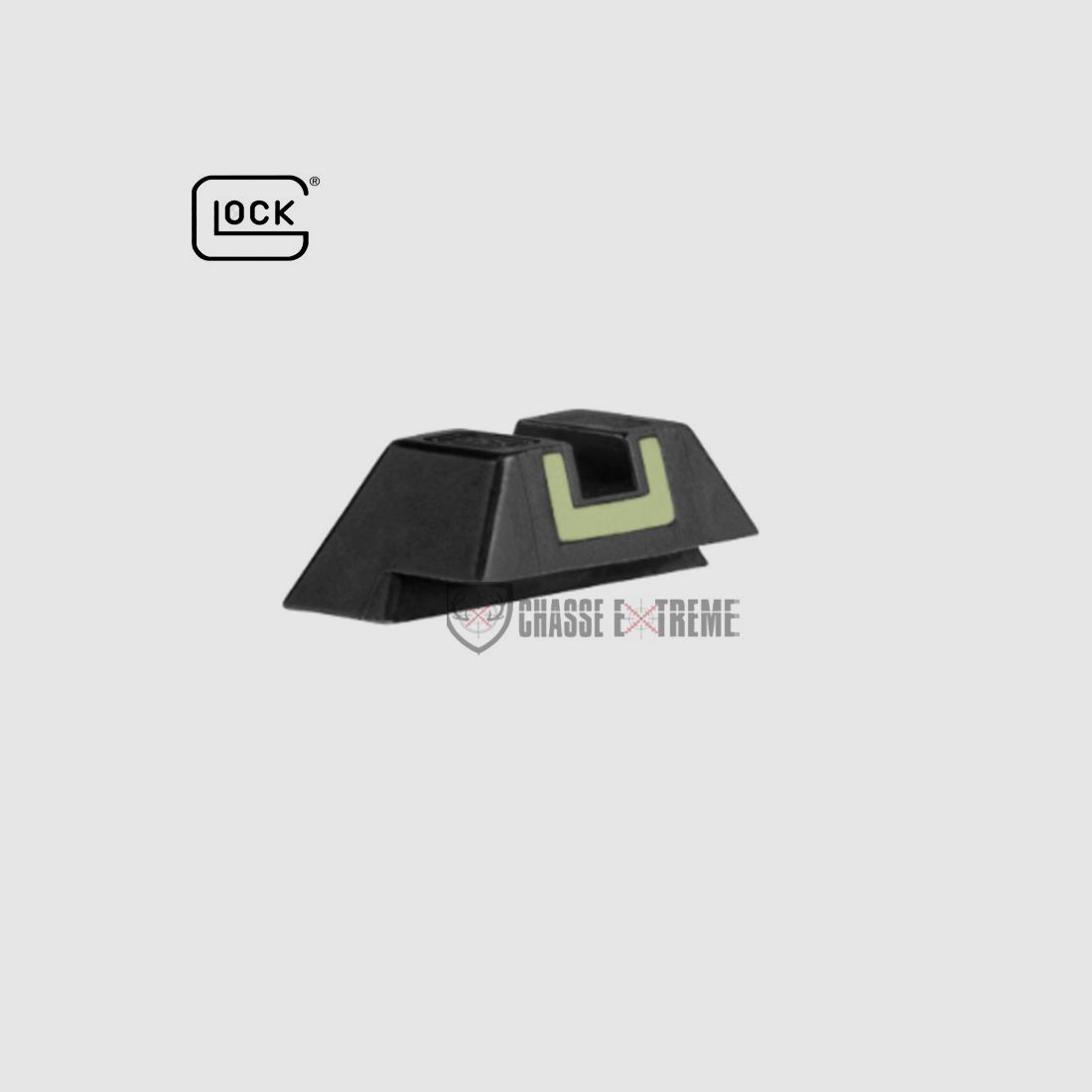Visier GLOCK Stahl Leuchtend 6,5 mm Slim/G43