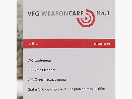 VFG Running Cleaner ''Intensive'' - 8mm (50 pcs.)