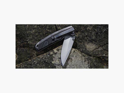 Couteau Pliant Smiths Rally Black - ST50991