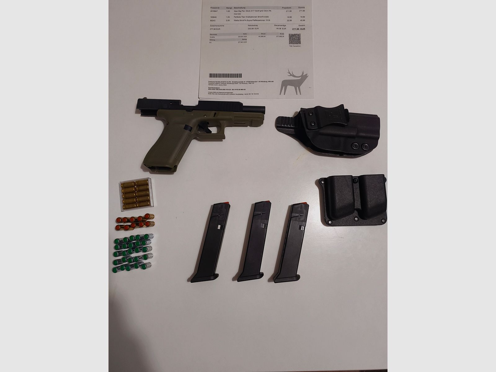 Umarex Glock 17 Gen 5 French army Gaspistole 